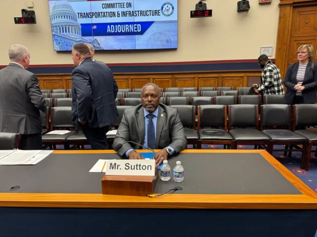 TWU Air Division Director and International Vice President Andre Sutton testified before the House Transportation and Infrastructure Committee yesterday on the importance of fully implementing last year's FAA reauthorization to keep workers safe on the job!